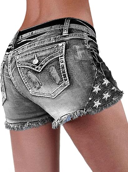 Shorts Denim Frayed - 【HME】Джинсы | Раскройте свою дерзкую сторону
