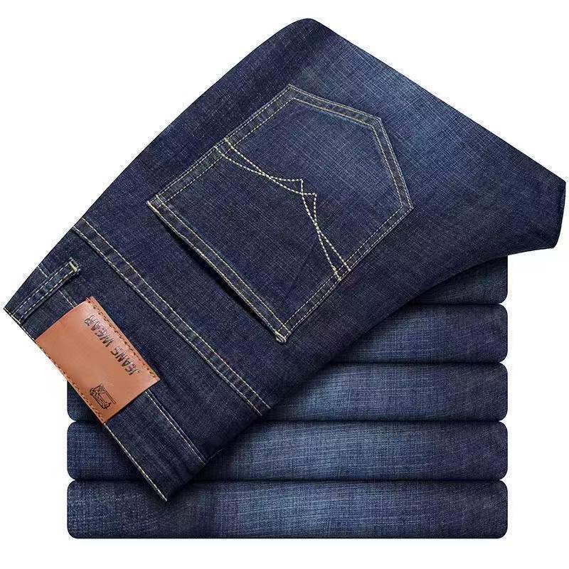 Levis Jeans 501 - Осенние классические мужские приталенные эластичные джинсы,