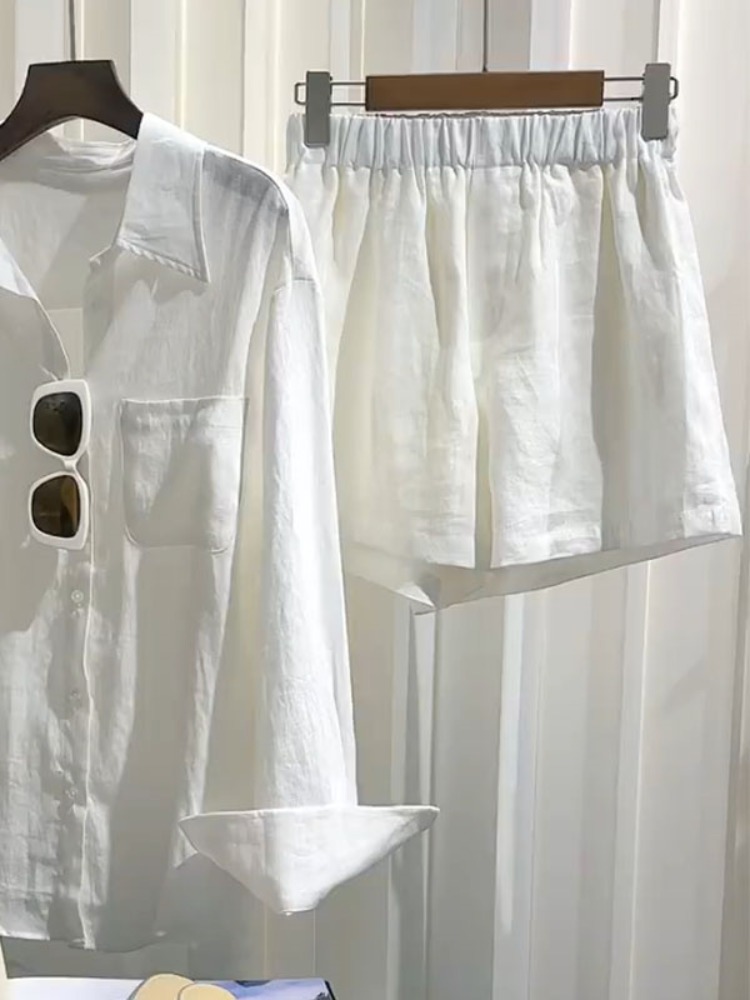 Летний женский комплект из льн – обзор и цена Linen Pant Wide