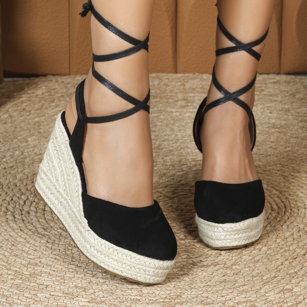 Женские эспадрильи, сандалии с – обзор и цена Wedge Espadrille Women