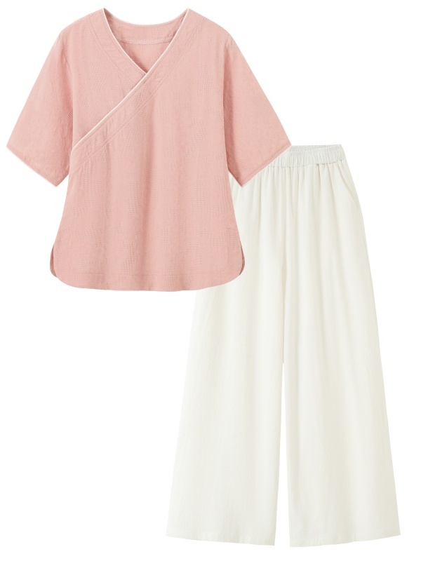 Новый комплект в китайском сти – обзор и цена Linen Pant Wide