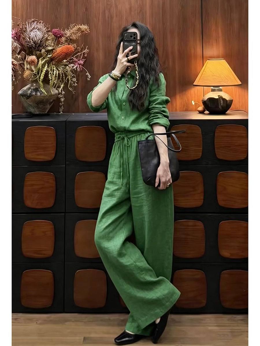 Льняная рубашка свободного кро – обзор и цена Linen Pant Wide